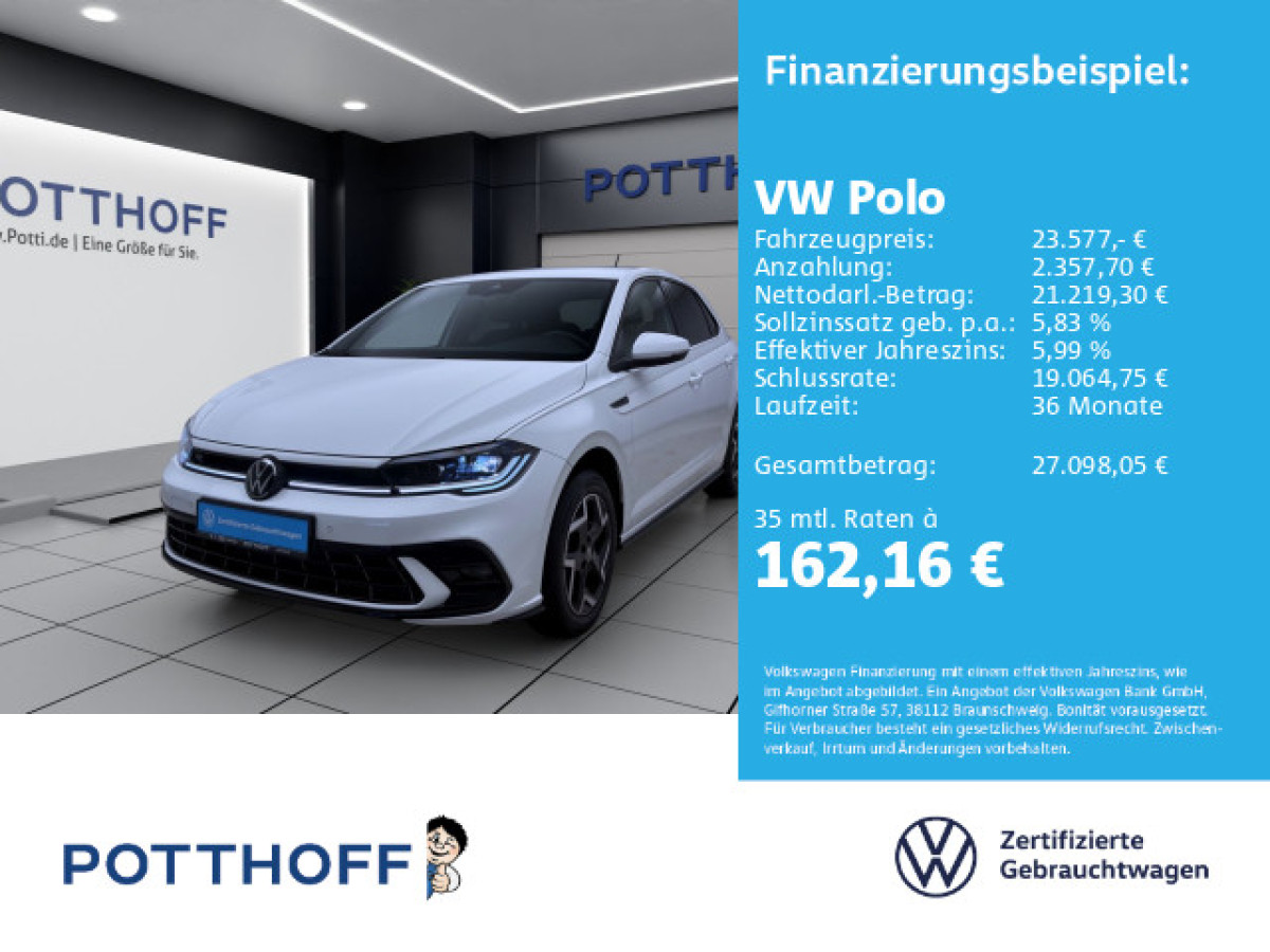 Thumb 0: Volkswagen Polo 1.0 TSI R-LINE NAVI IQ.LIGHT KAMERA SITZHZG