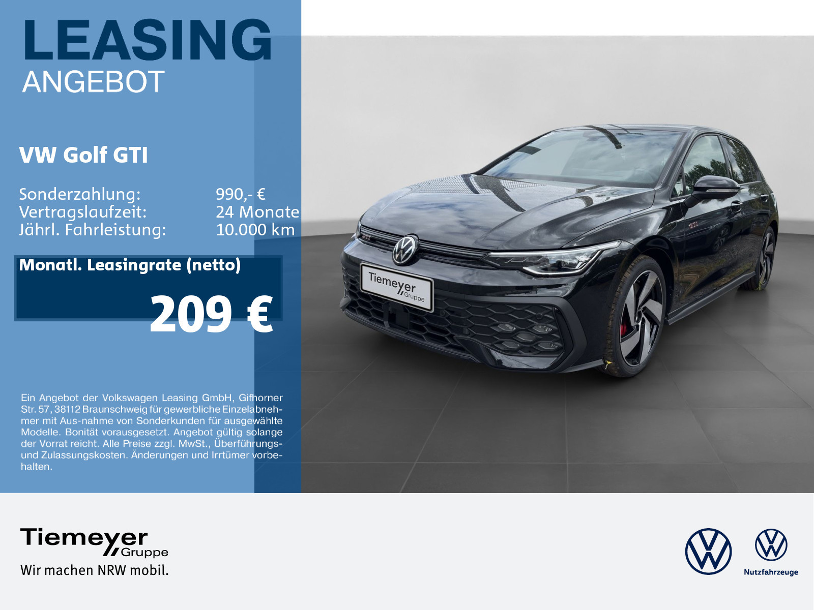 Volkswagen Golf GTI LED+