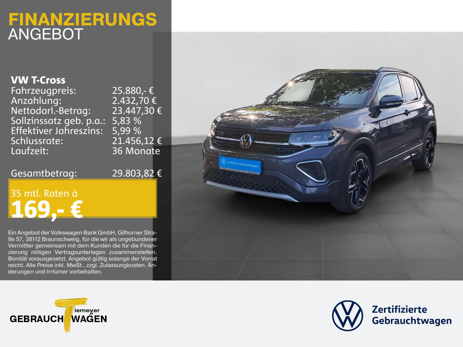Volkswagen T-Cross 1.0 TSI Volkswagen T-Cross 1.0 TSI