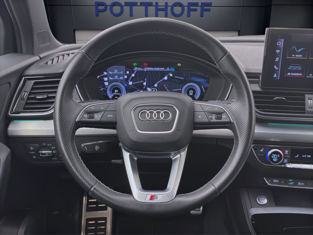 Thumb 11: Audi Q5 55 TFSIe Q S LINE AHK PANO MATRIX NAVI B&O