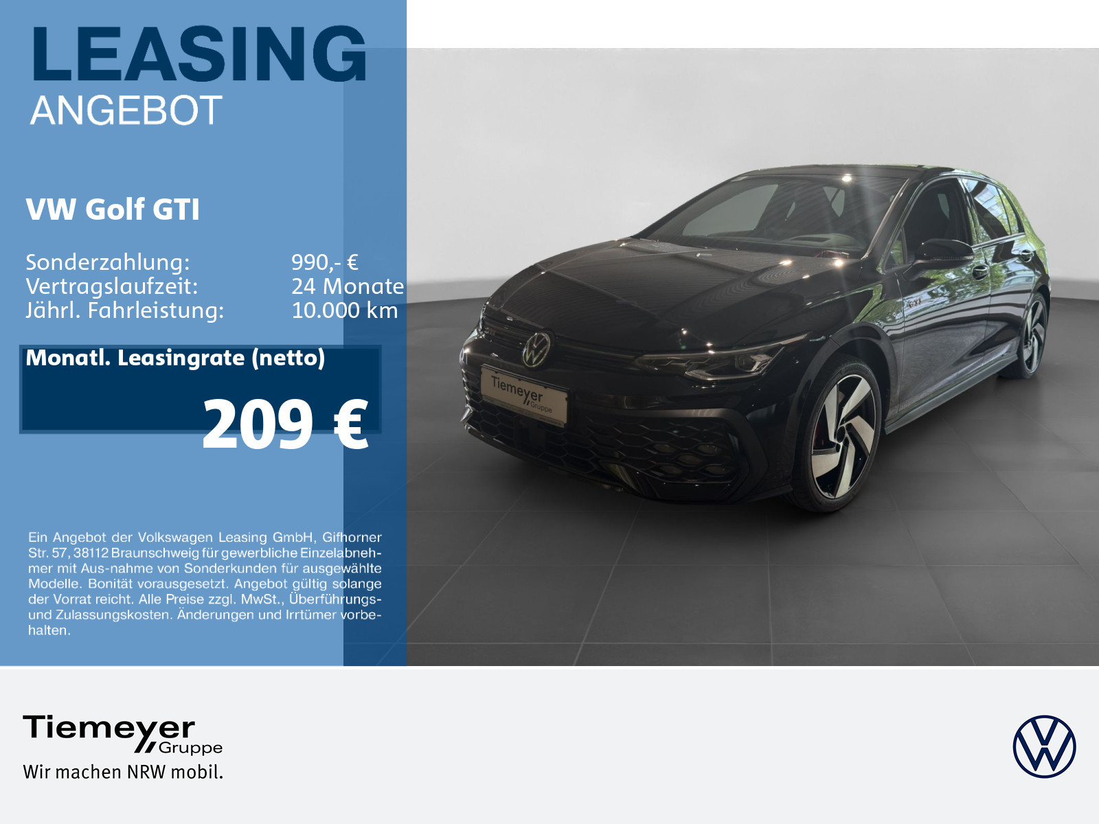 Volkswagen Golf GTI LED+