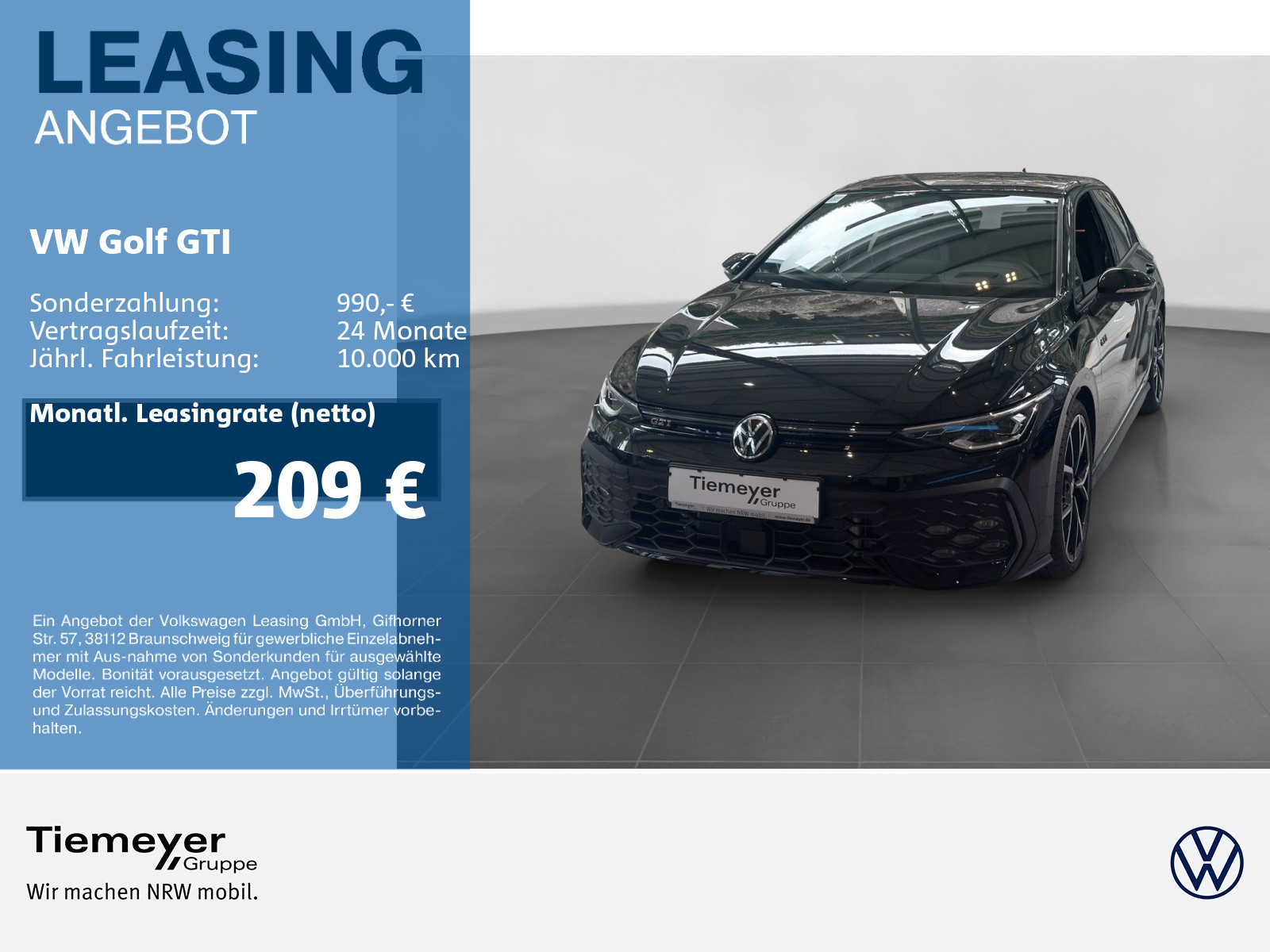 Volkswagen Golf GTI LED+