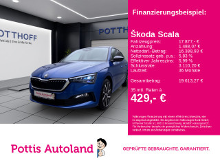 Škoda Scala 1.5 TSI DSG STYLE PANO SITZHZG PDC LED