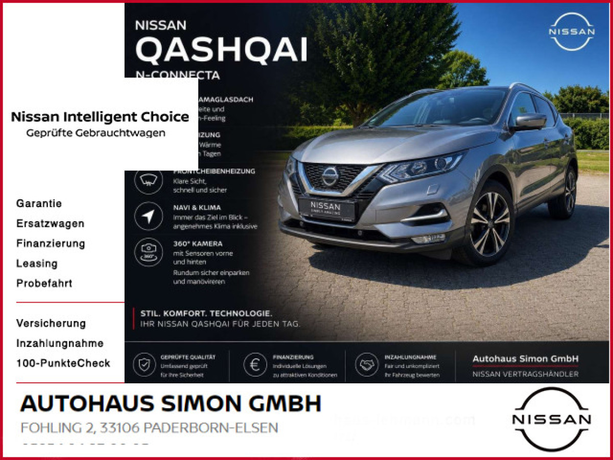 Ansicht 1 - Gebrauchtwagen Fahrzeug, Modell Qashqai der Marke Nissan von Verkäufer Autohaus Simon GmbH