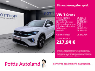 Volkswagen T-Cross 1.0 TSI R-LINE AHK IQ.LIGHT PDC SITZHZG