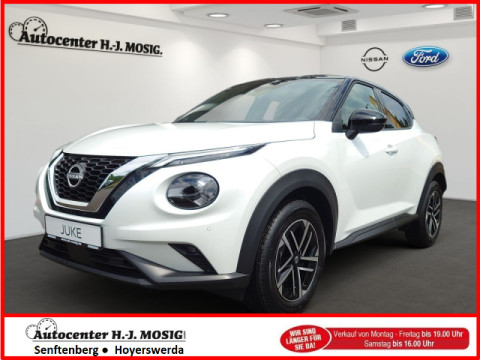 Automodell: Juke in der Farbe weiß