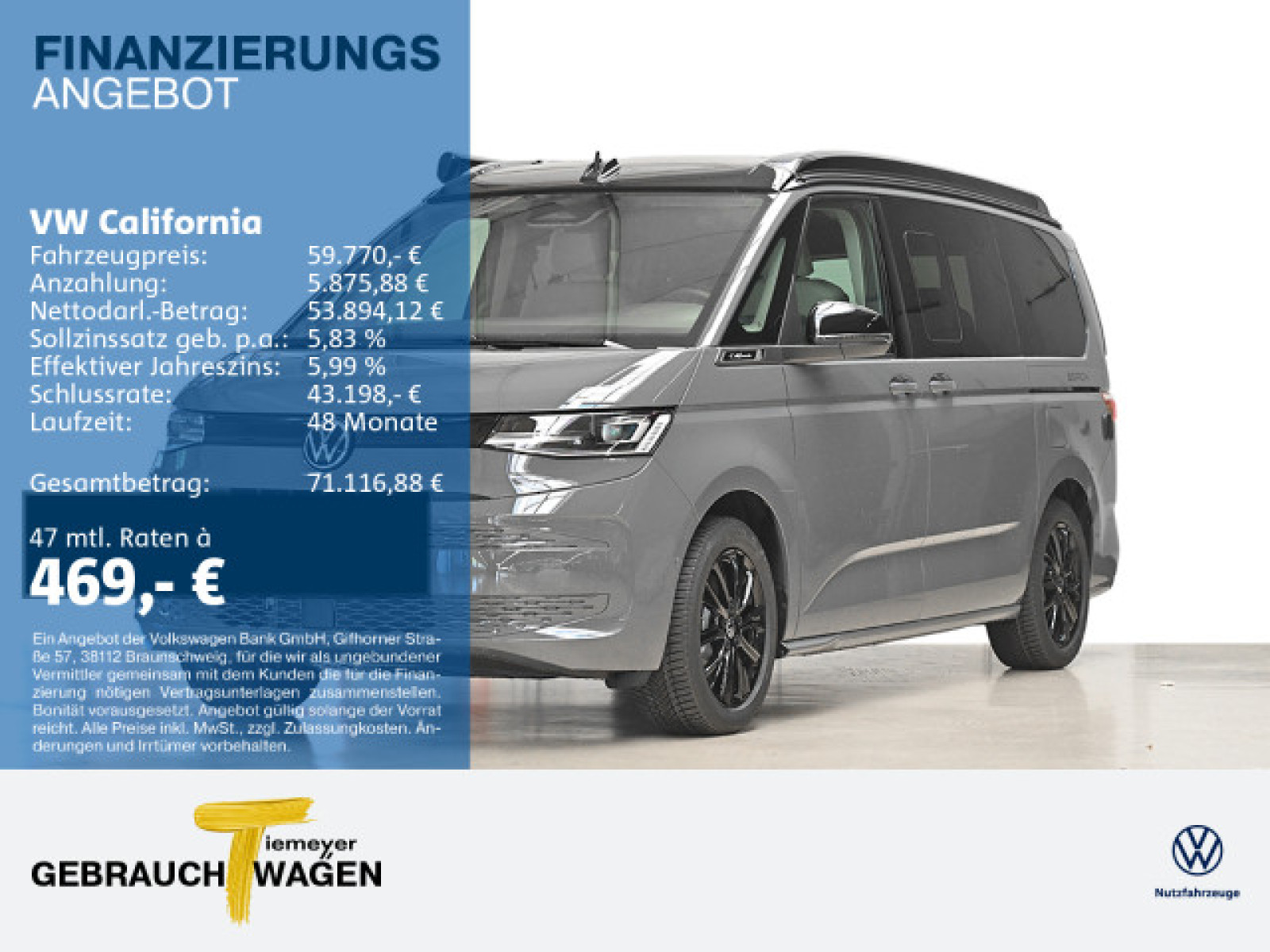 Volkswagen T7 California 2.0