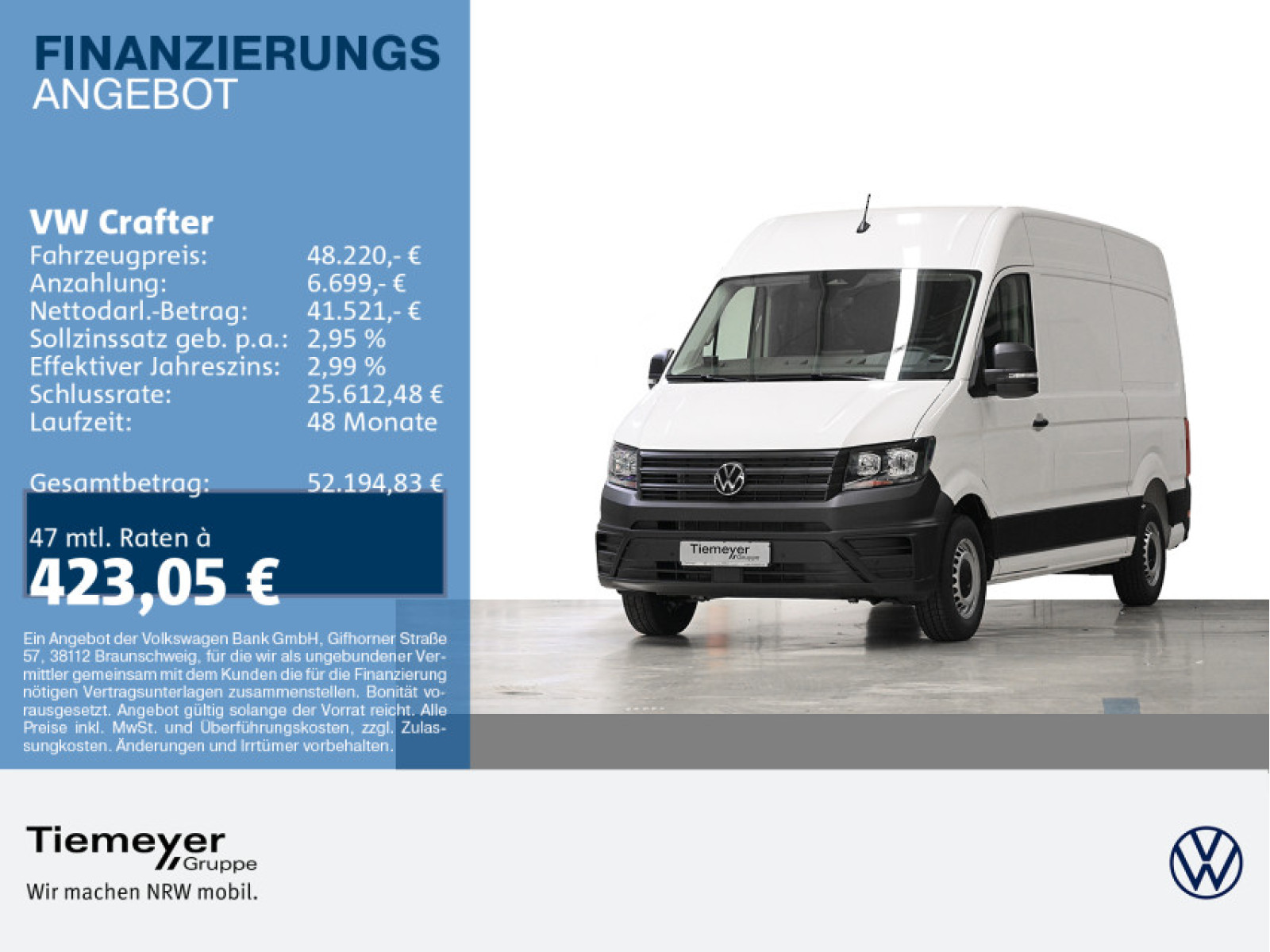 Volkswagen Crafter Kasten 35