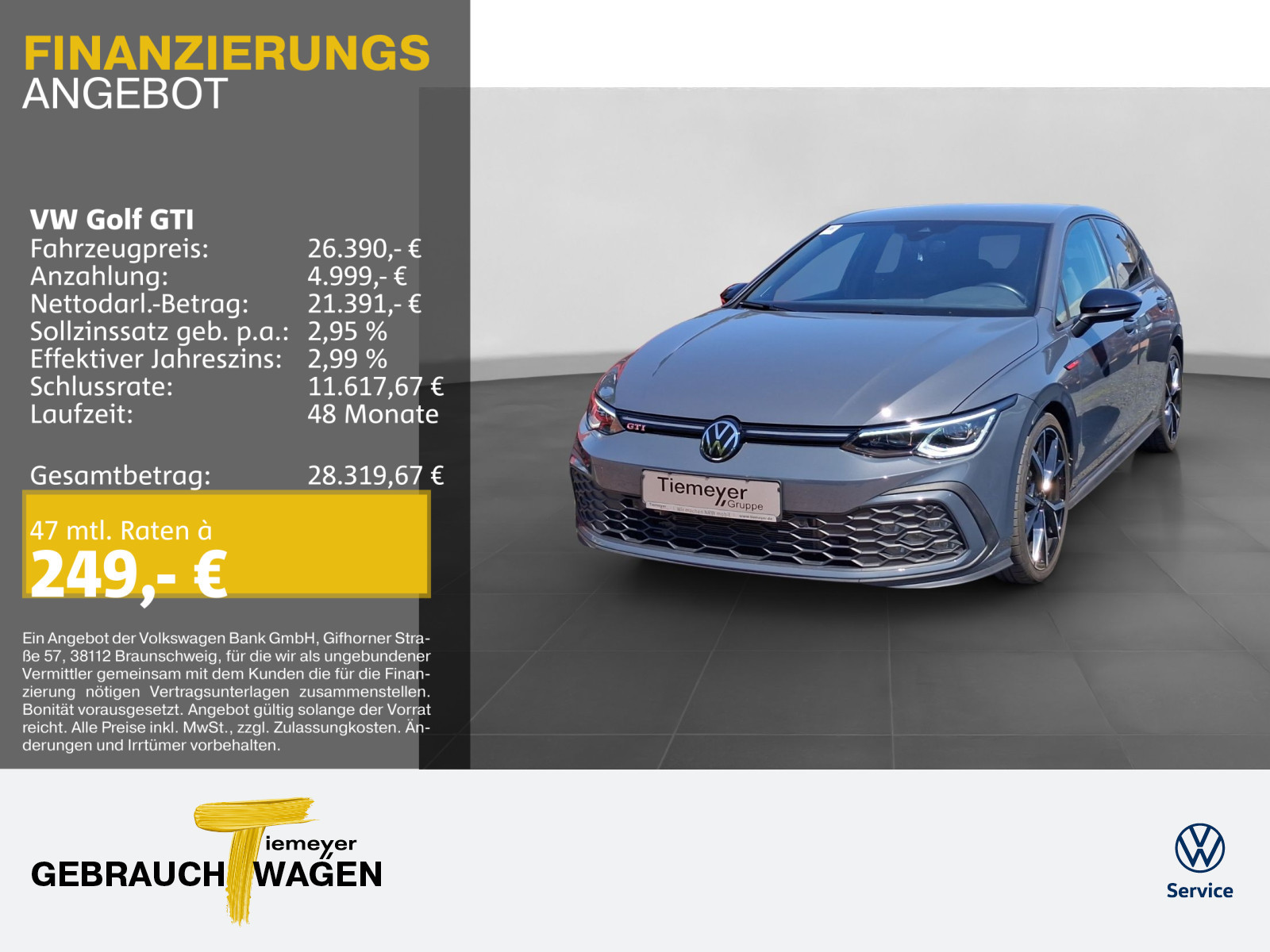 Volkswagen Golf GTI BLACK