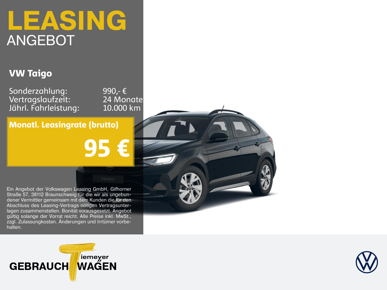 Volkswagen Taigo 1.0 TSI