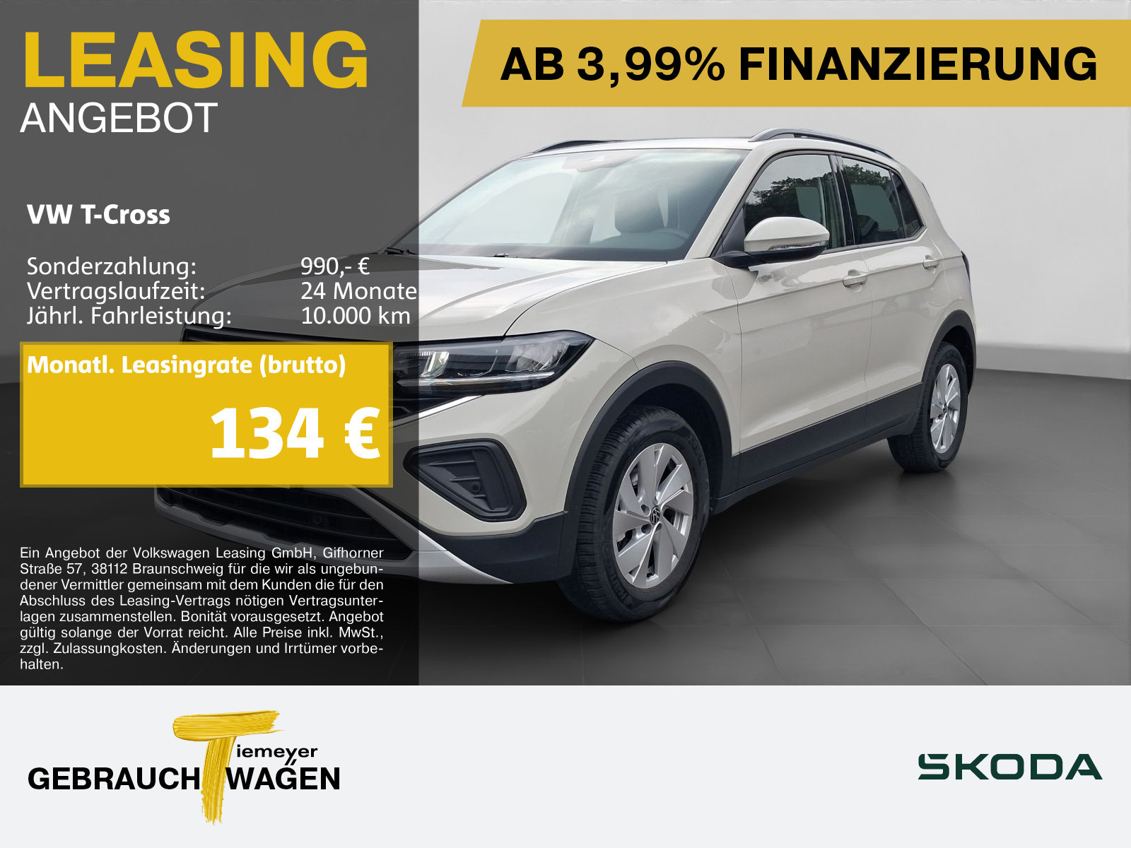 Volkswagen T-Cross 1.0 TSI
