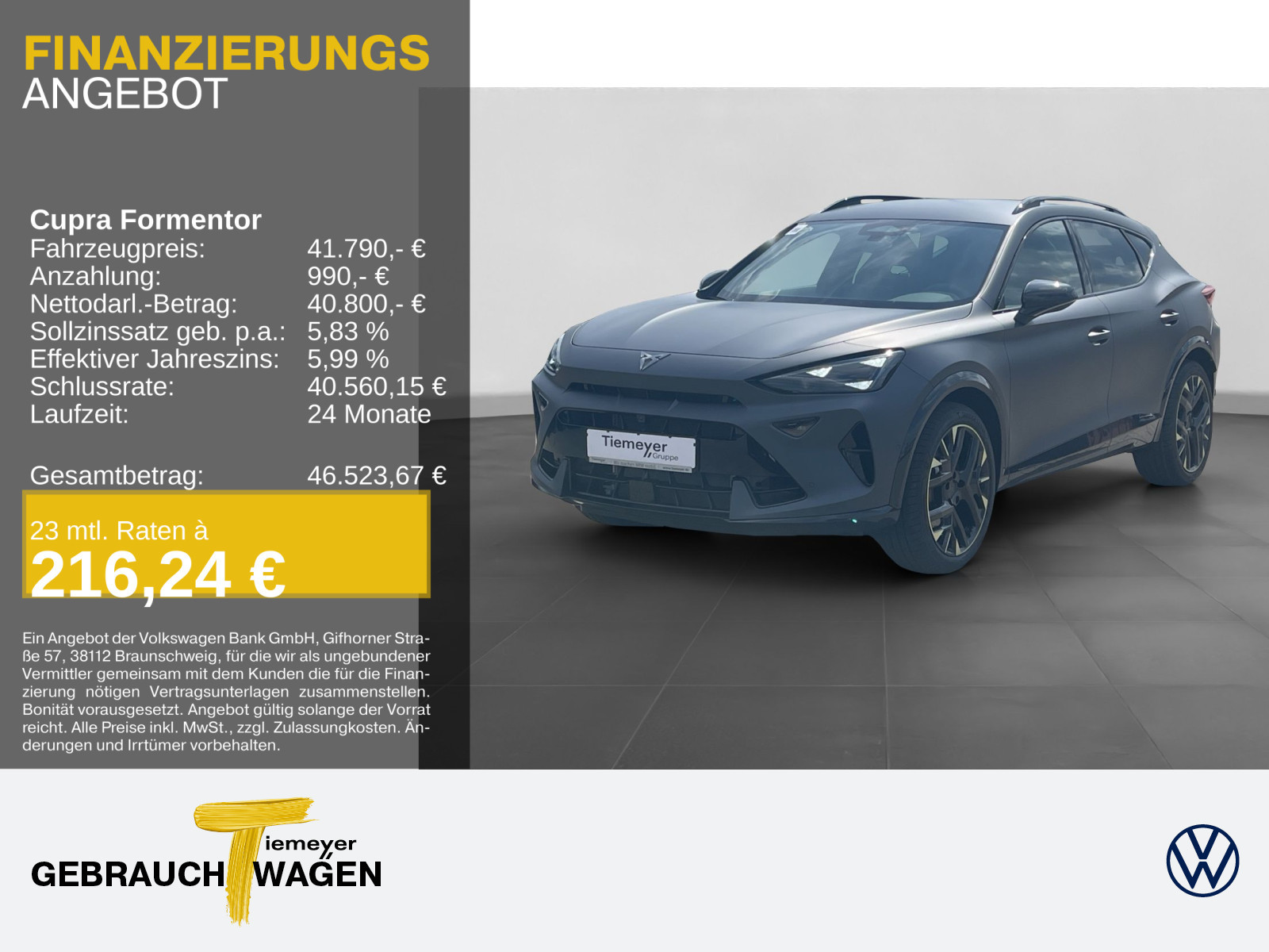 Cupra Formentor 2026