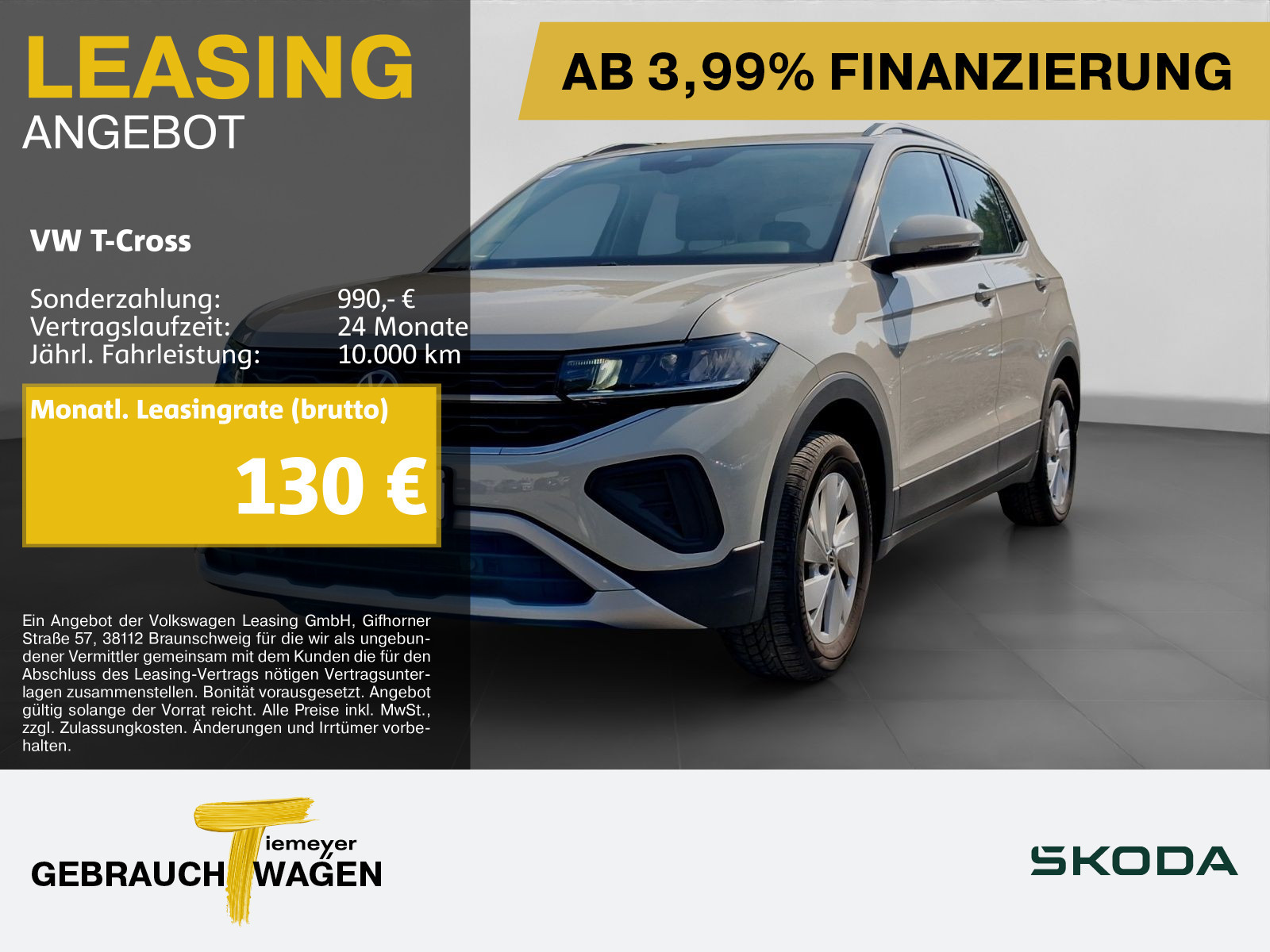 Volkswagen T-Cross 1.0 TSI