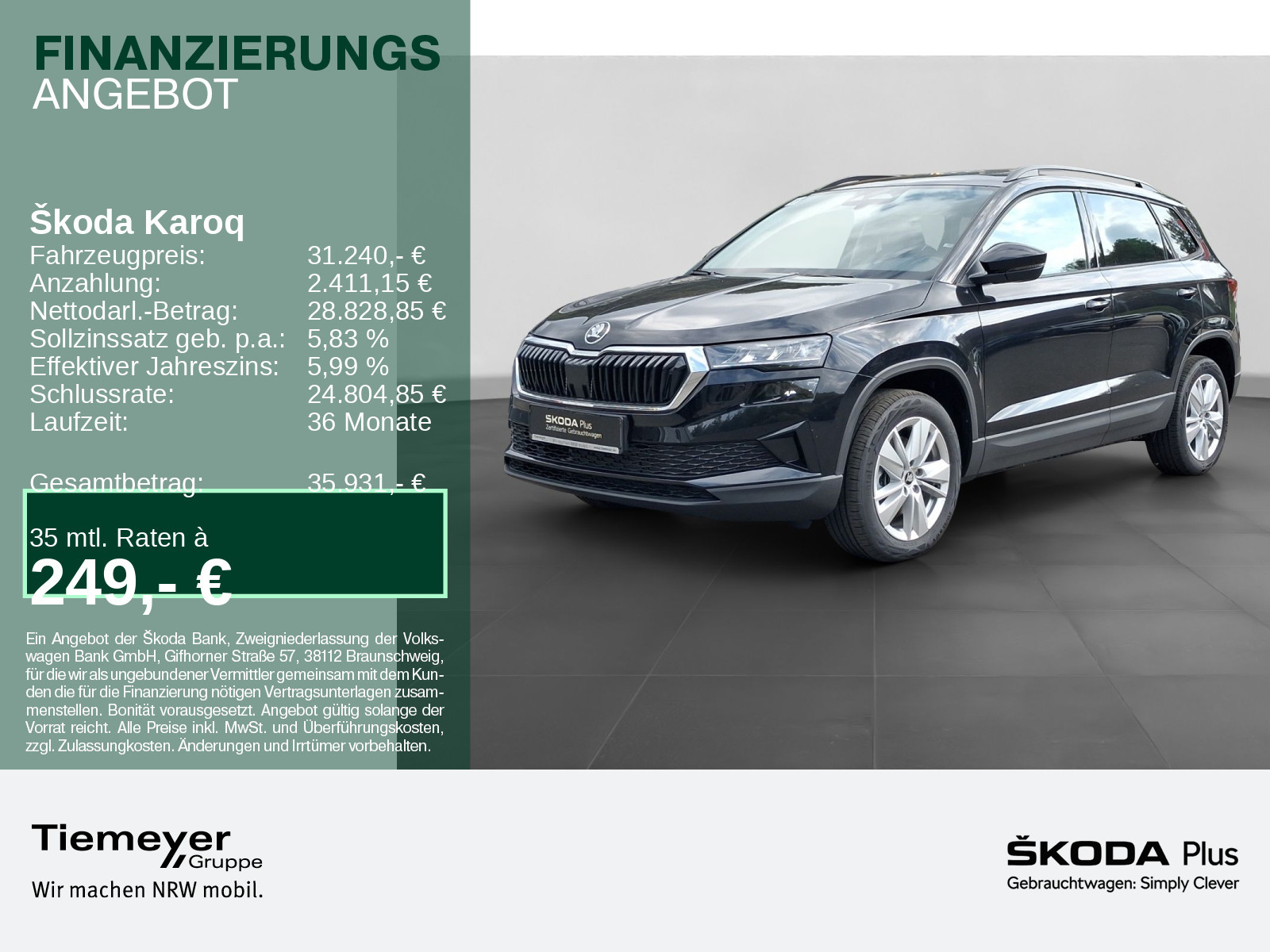 &Scaron;koda Karoq 1.5 TSI
