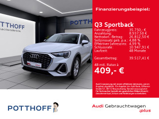 Audi Q3 Sportback 35 TFSI S LINE PDC KAMERA SITZHZG VIRTUAL
