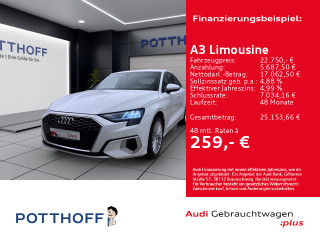 Audi A3 Limousine 30 TDI ADVANCED AHK NAVI SITZHZG VIRTUAL