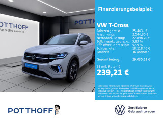 Volkswagen T-Cross 1.0 TSI R-LINE IQ.LIGHT KAMERA PDC SITZHZG