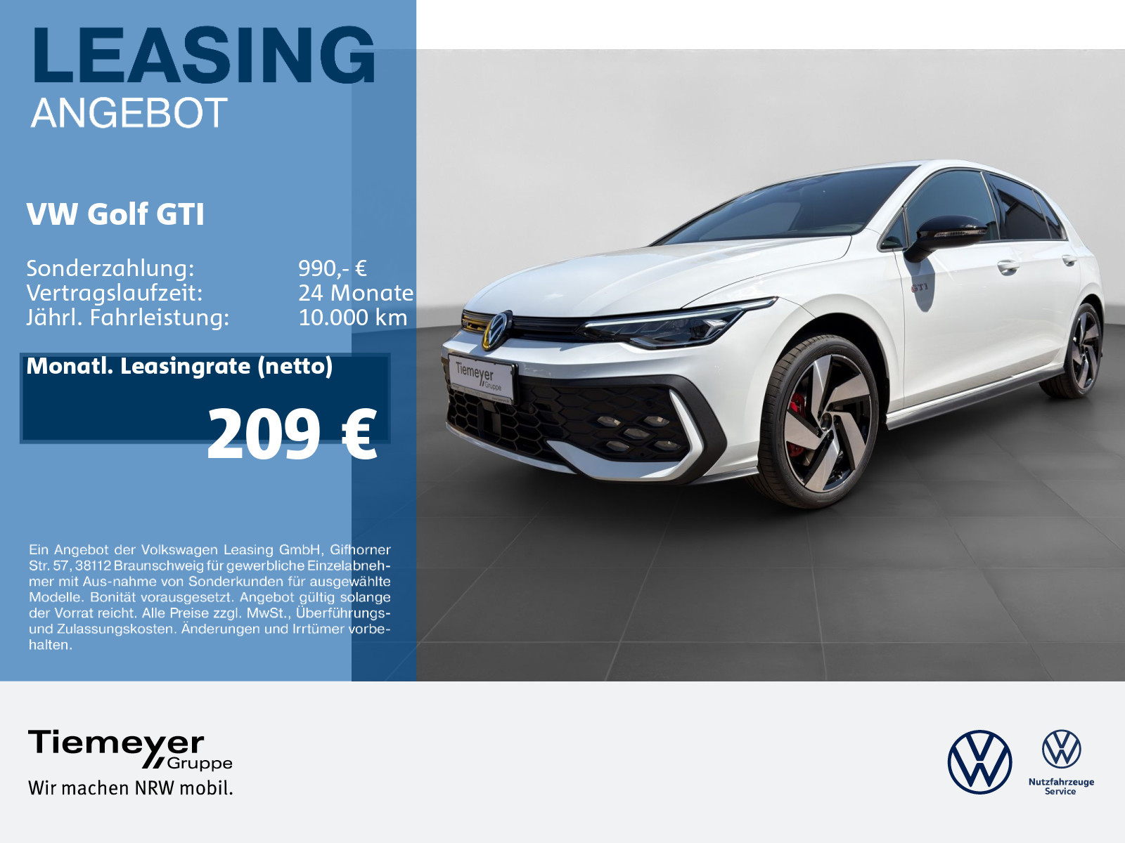 Volkswagen Golf GTI LED+