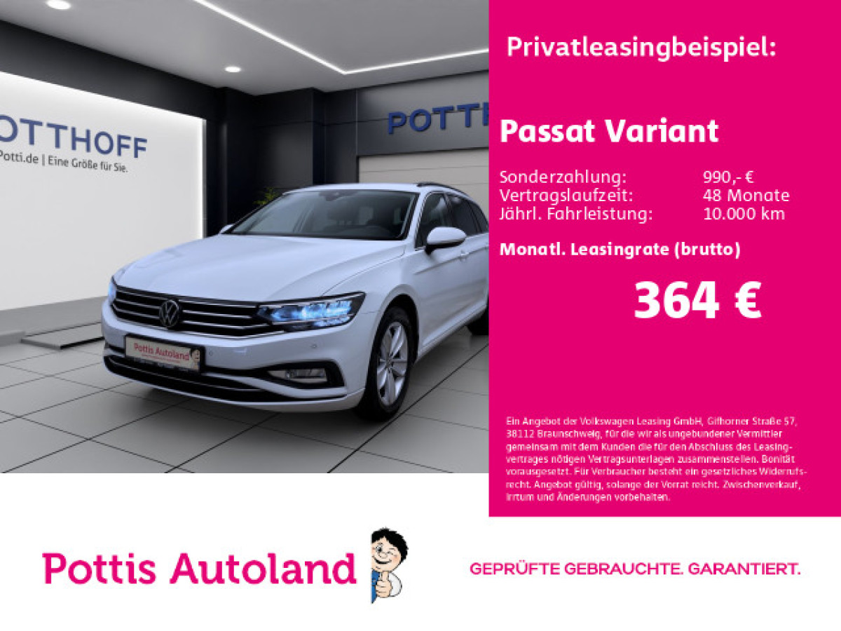 Thumb 0: Volkswagen Passat Variant 2.0 TDI DSG BUSINESS AHK NAVI KAMERA PDC