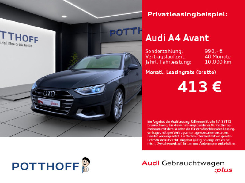 Bild 0: Audi A4 Avant 40 TDI Q ADVANCED MATRIX NAVI KAMERA SITZHZG