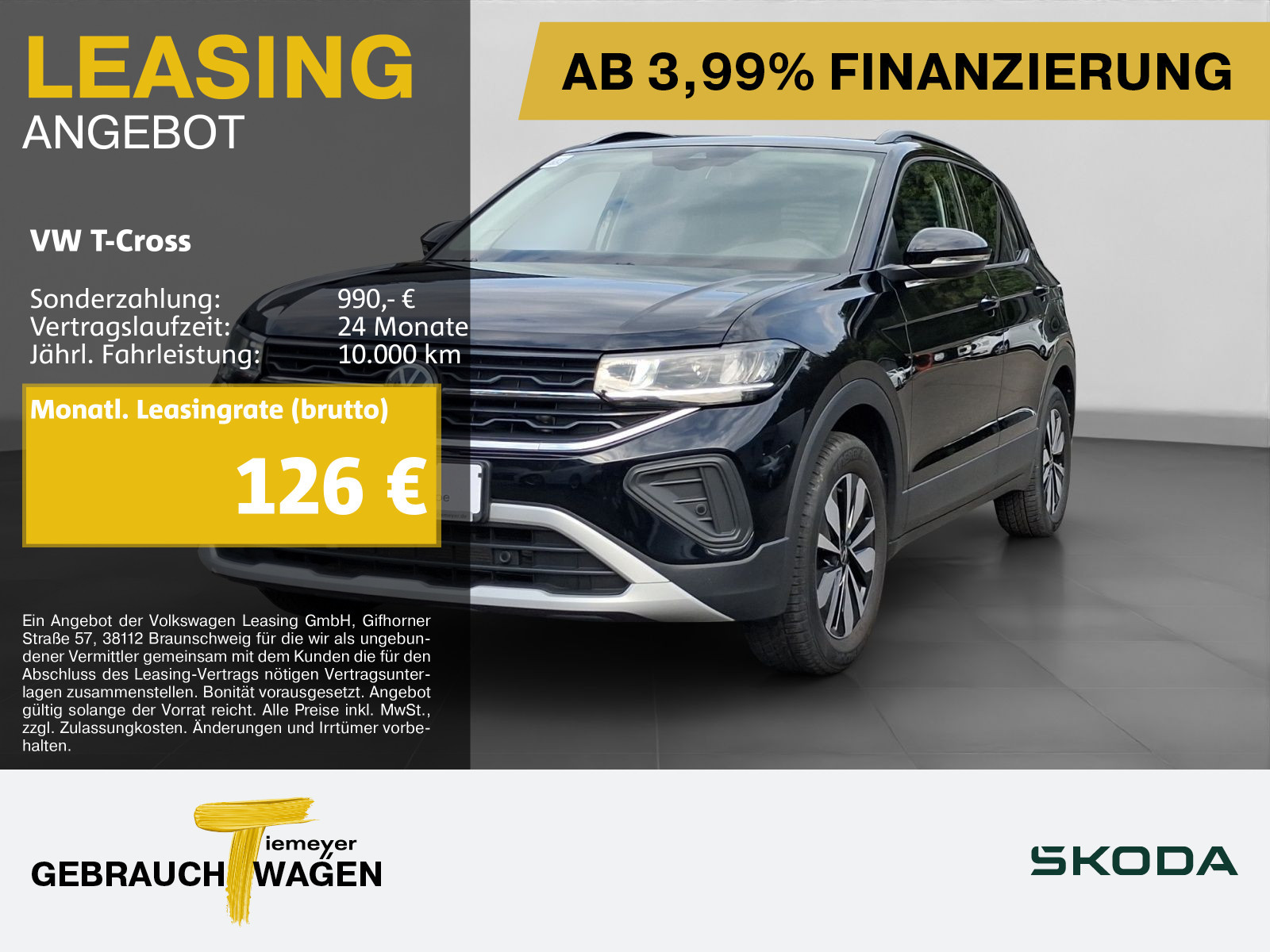 Volkswagen T-Cross 1.0 TSI