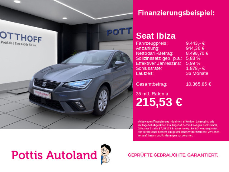 Bild 0: Seat Ibiza 1.0 TSI STYLE KLIMA LED