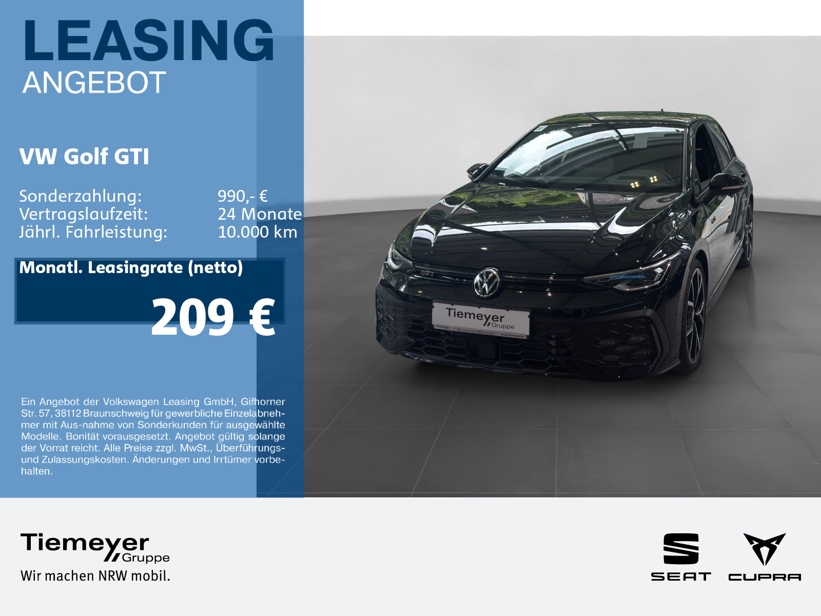 Volkswagen Golf GTI LED+