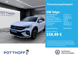 Volkswagen Taigo 1.0 TSI R-LINE AHK IQ.LIGHT KAMERA SITZHZG