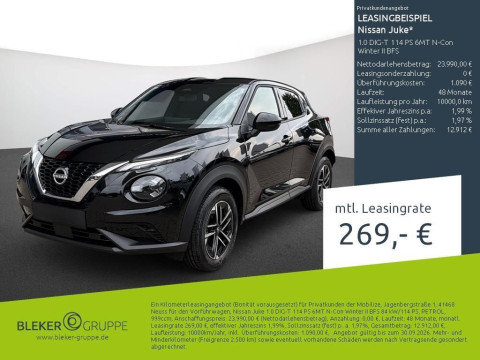 Automodell: Juke in der Farbe schwarz
