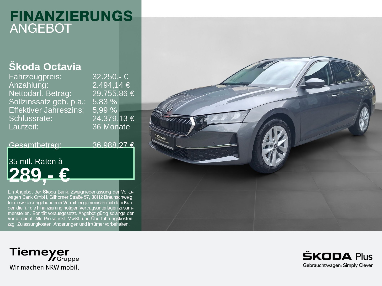 &Scaron;koda Octavia Combi 1.5