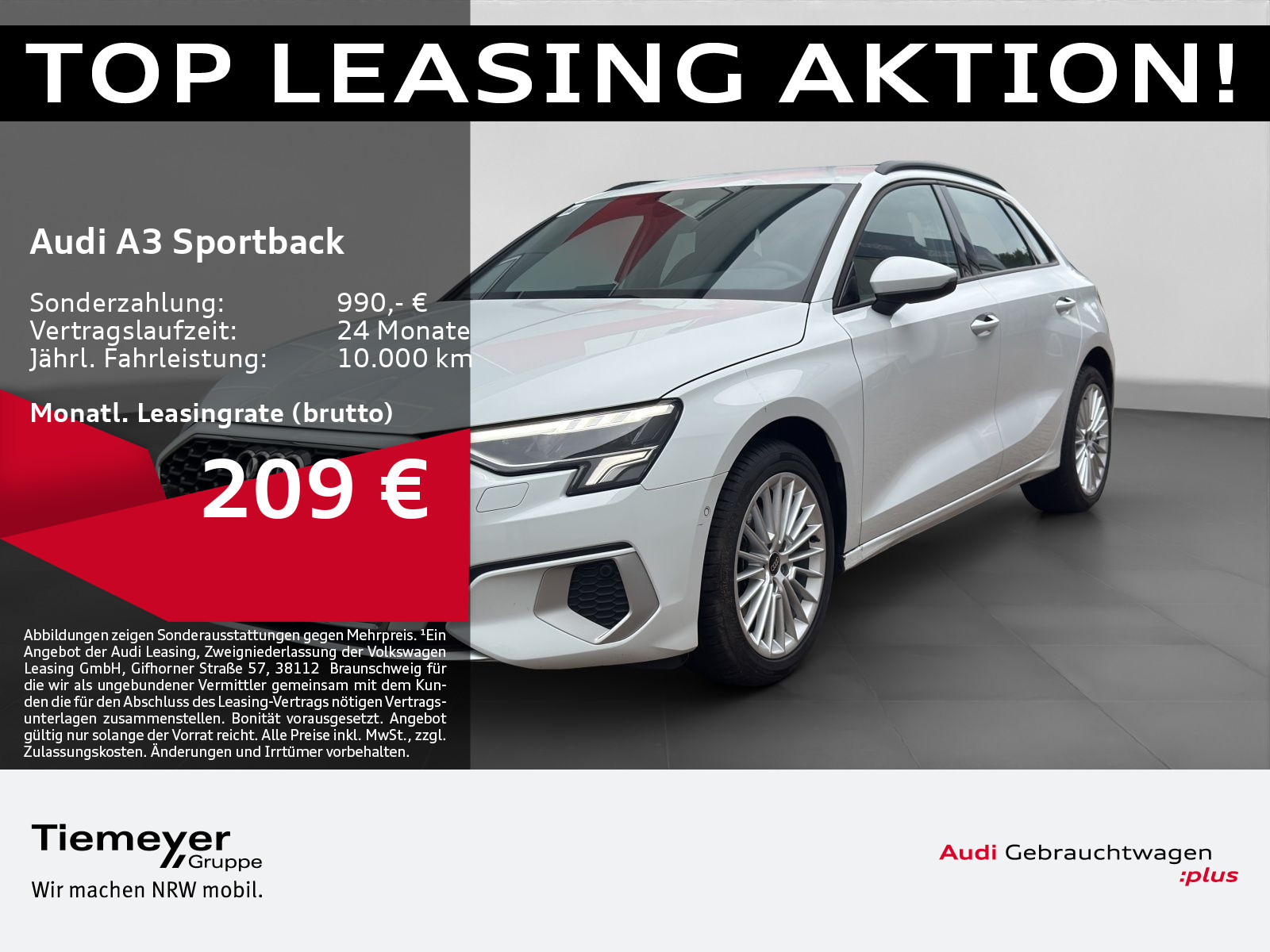 Audi A3 Sportback 30