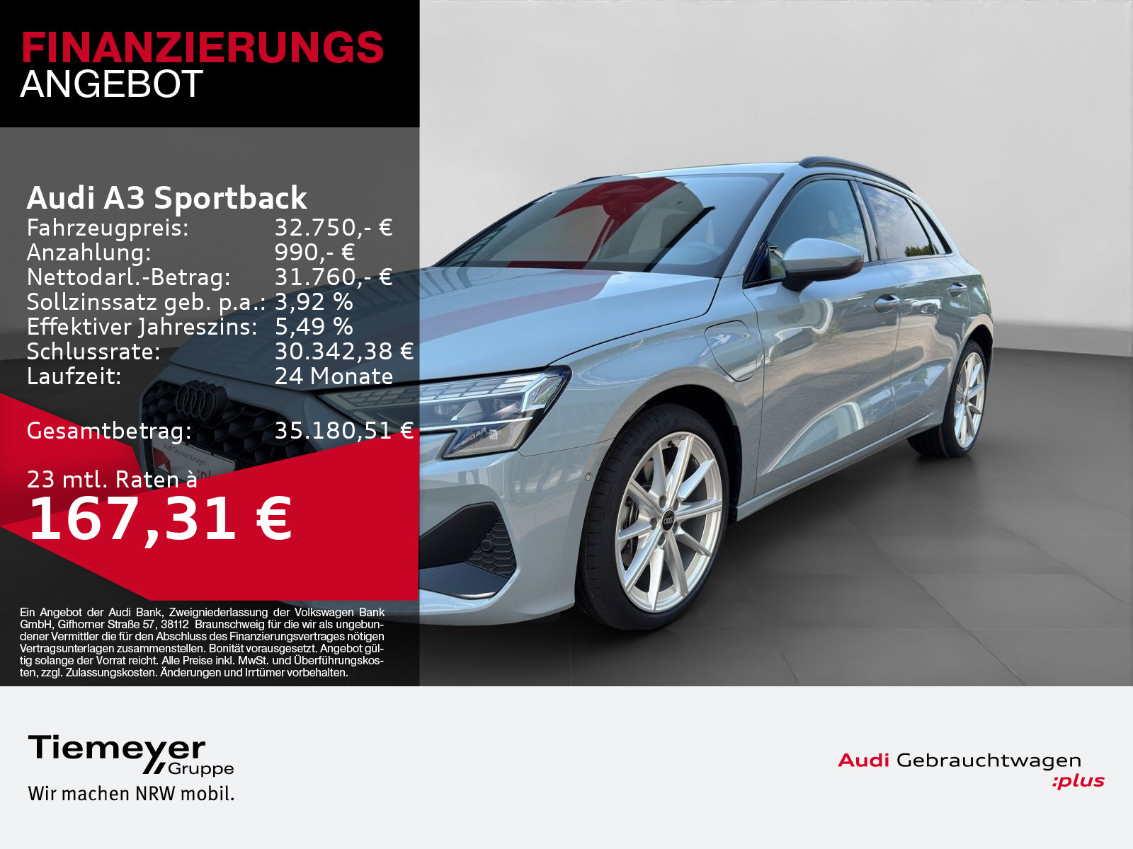 Audi A3 Sportback 40