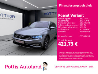 Volkswagen Passat Variant 2.0 TDI DSG 4M ALLTRACK AHK NAVI KAMERA SITZHZG