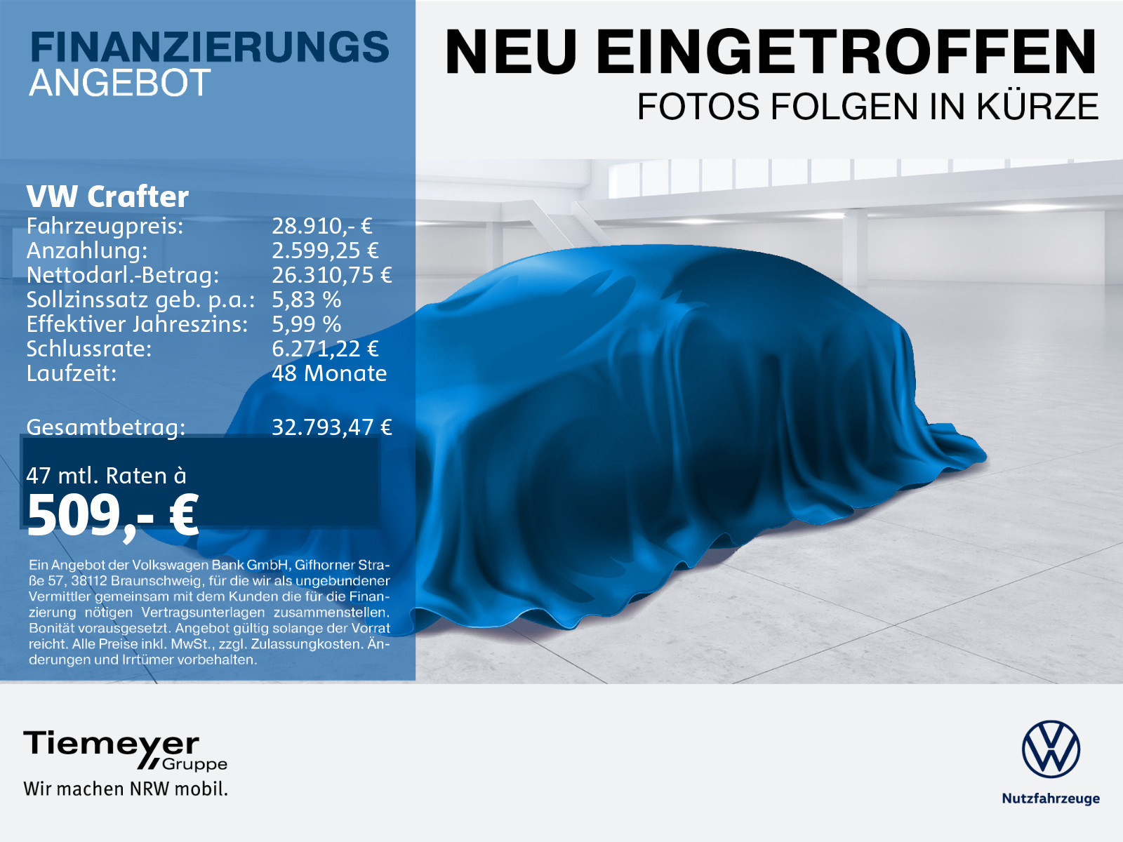Volkswagen Crafter 35 Kasten