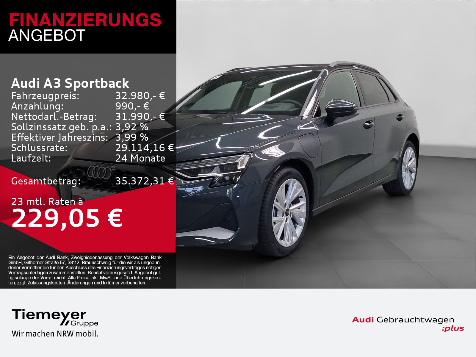 Audi A3 Sportback 40 Audi A3 Sportback 40