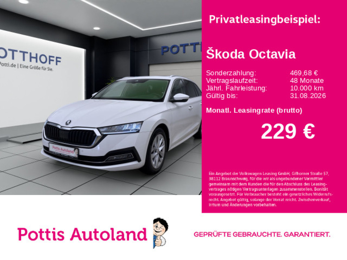 Thumb 0: Škoda Octavia Combi 2.0 TDI DSG STYLE PANO AHK NAVI PDC
