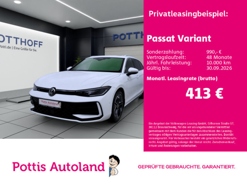 Bild 0: Volkswagen Passat Variant 2.0 TDI DSG 4M R-LINE STDHZG PANO AHK NAVI