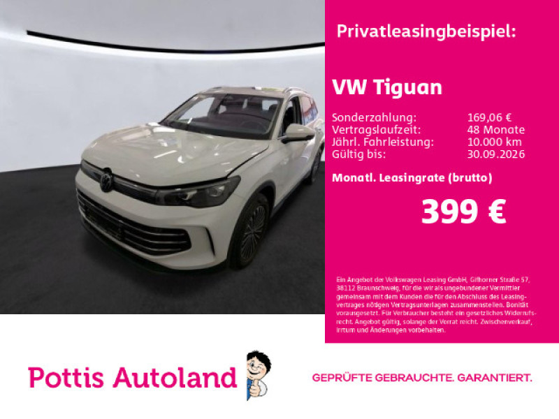 Bild 0: Volkswagen Tiguan 2.0 TDI DSG 4M ELEGANCE STDHZG PANO AHK NAVI