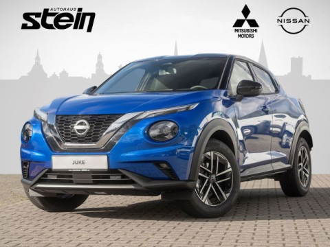 Automodell: Juke in der Farbe blau