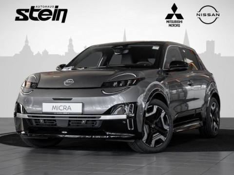 Automodell: Micra in der Farbe silber