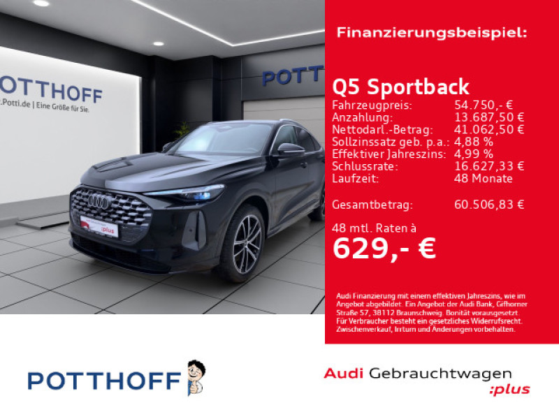 Bild 0: Audi Q5 Sportback TDI Q ADVANCED AHK KAMERA SITZHZG PDC