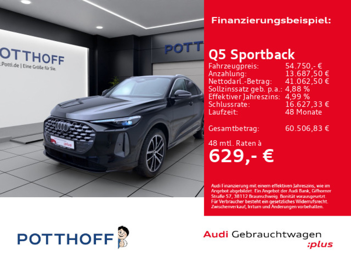 Thumb 0: Audi Q5 Sportback TDI Q ADVANCED AHK KAMERA SITZHZG PDC