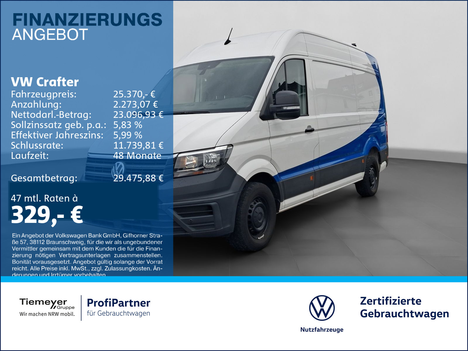 Volkswagen Crafter 35 Kasten