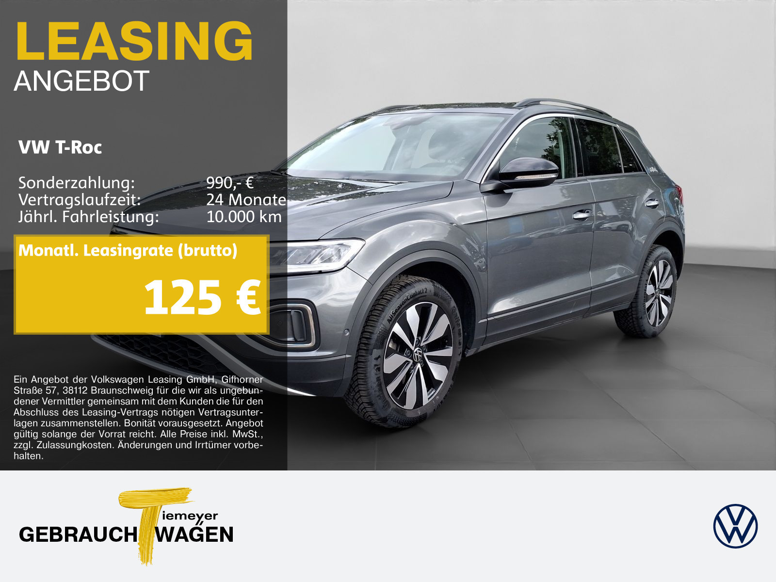 Volkswagen T-Roc 1.0 TSI