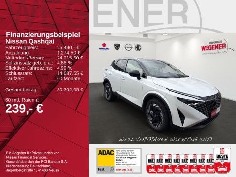 Ansicht 2 - Gebrauchtwagen Fahrzeug, Modell Qashqai der Marke Nissan von Verkäufer Autohaus Wegener Berlin GmbH - Filiale Wittenau