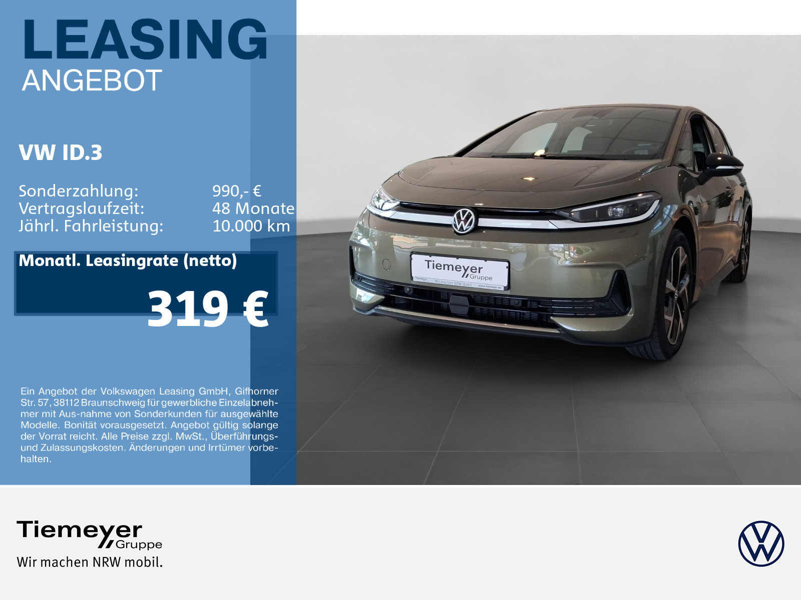 Volkswagen ID.3 NEO LIFE Volkswagen ID.3 NEO LIFE