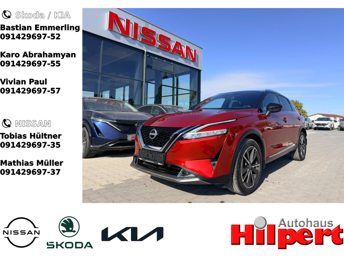 Ansicht 1 - Gebrauchtwagen Fahrzeug, Modell Qashqai der Marke Nissan von Verkäufer Autohaus Karl Hilpert GmbH