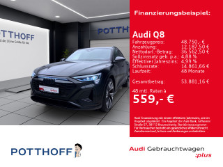 Audi Q8 Sportback 55 e-tron Q S LINE PANO NAVI+ B&O LM22 HuD