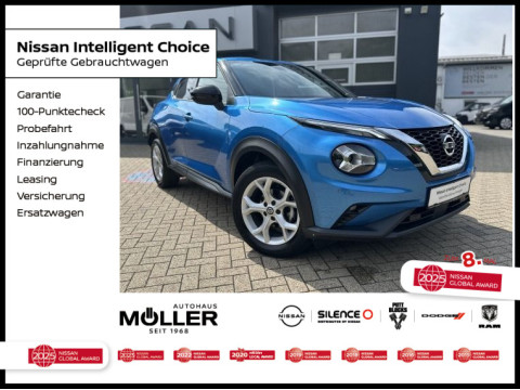 Automodell: Juke in der Farbe blau