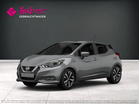 Automodell: Micra in der Farbe grau